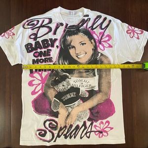 Backstock Britney Spears Baby One More Time Tour T-shirt Large Double-stitch